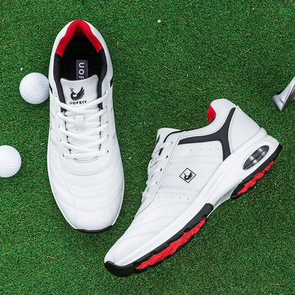 OIMKOI Men Golf Shoes Casual Breathable Waterproof Non-slip Golf Outdoor Training Shoes