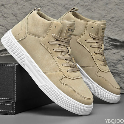 Spring summer new minimalist men's platform shoes fashionable versatile men's sneakers casual comfortable sports shoes