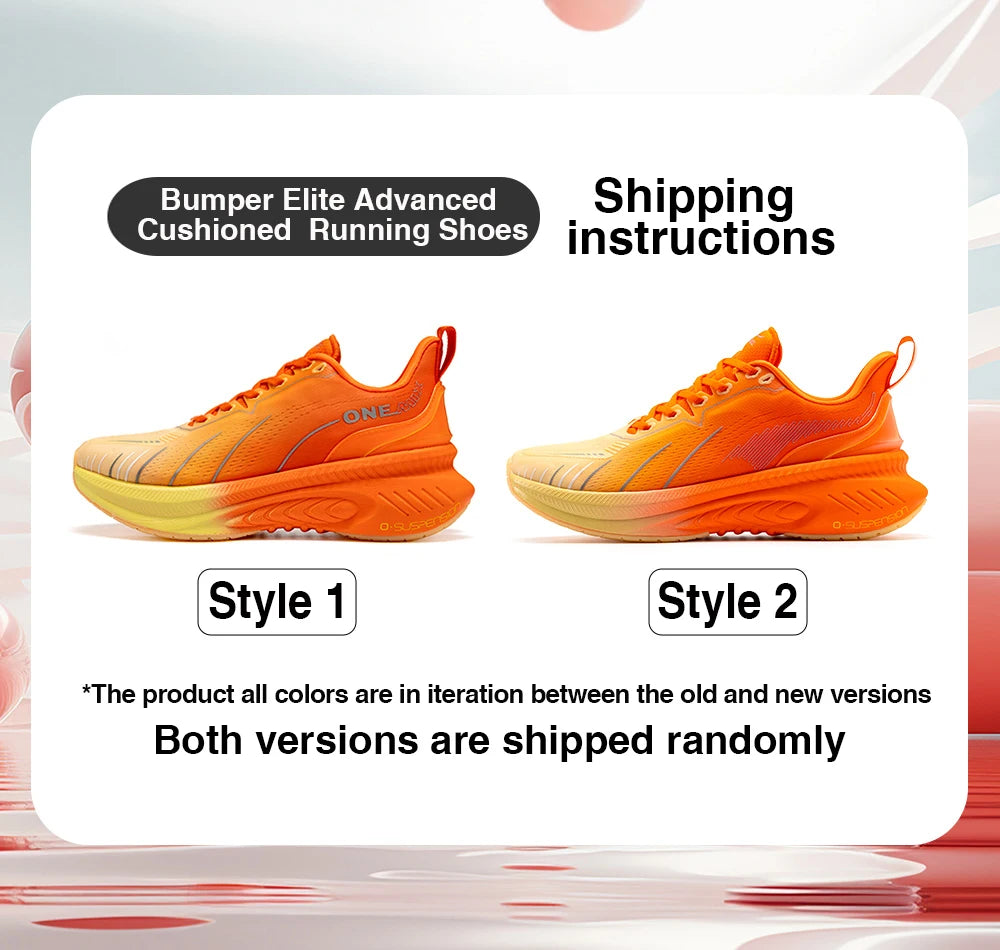 ONEMIX New Top Cushioning Running Shoes for Man Athletic Training Sport Shoes Outdoor Non-slip Wear-resistant Sneakers for Men
