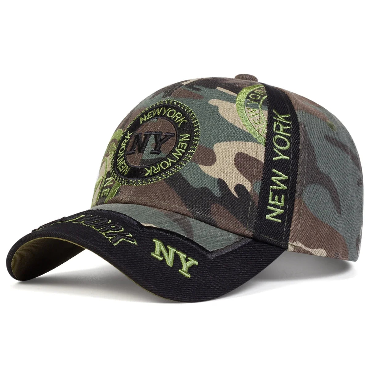 Unisex Letter Embroidery Baseball Caps Spring and Autumn Outdoor Adjustable Casual Hats Sunscreen Hat