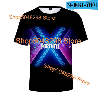 Μπλουζάκι Bushranger Fortnite για παιδιά, 3D εκτύπωση Banana Peely, T-shirt για άνδρες και γυναίκες, Tee Battle Royale Game, καλοκαιρινά τοπ, δώρα γενεθλίων