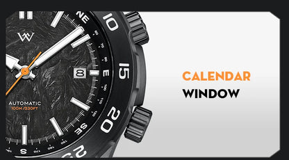 WM Watch Automatic Mechanical Watches Water Resistant Classic Casual Business Man Watch Welly Merck WM157M