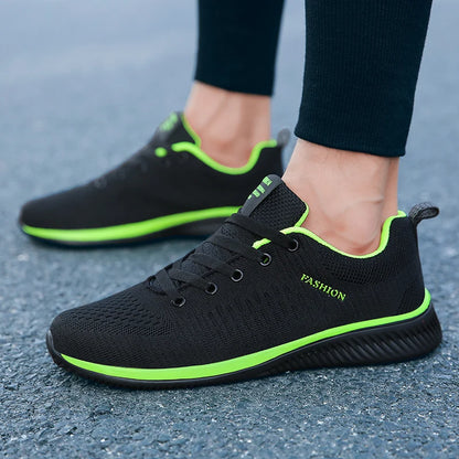 MAEDEF Running Shoes Men Breathable Sneakers 2025 Lightweight Walking Shoes Anti Slip Comfortable Mens Athletic Shoes Summer