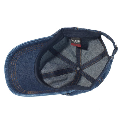 Four Seasons Vintage Washed Cotton Baseball Cap Men Women Denim Dad Hat Adjustable Trucker Style Low Profile