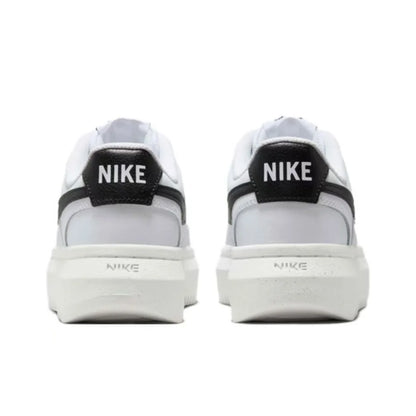 Nike Court Vision Alta Women's Low-Top Basketball Shoes Soft & Comfortable, Durable White/Black DZ5394-107