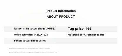 Kelme Football Shoes Men's Ag/fg Mixed Nail Adult Professional Artificial Grass Competition Shoes Daily Training Soccer Shoes