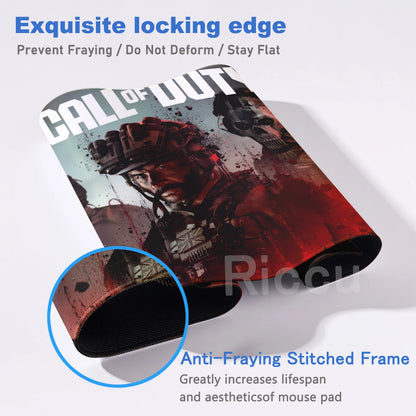 Anime HD Mousepad Gamer Large Size Carpet Office Mausepad Xxl Call of Duty Mouse Pad Gaming Accessories Desktop Extended Deskmat