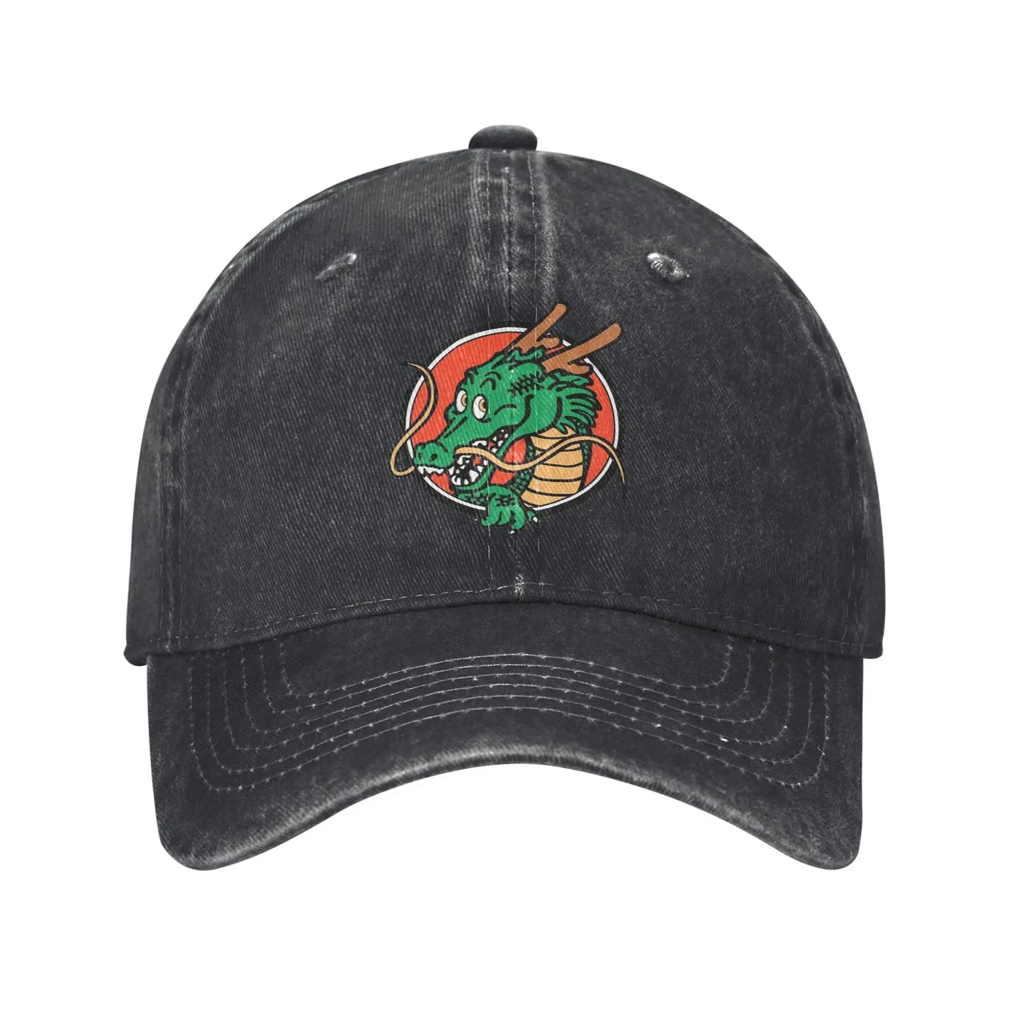 Produit gaming premium Fraquane, Dragon Ball Master Rosh TURTLE SCHOOL Unisex Baseball Cap Distressed Washed Caps Hat Fashion Outdoor Unstructured Soft Headwear