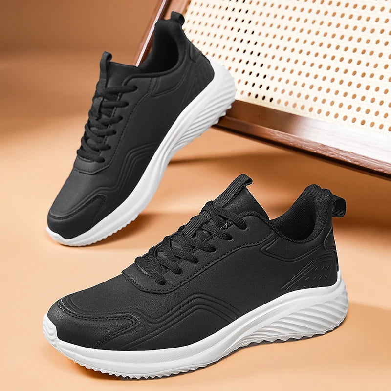 Autumn and Winter Men's Waterproof Sneakers Soft and Cushion Sport Shoes For Walking Plus Size 39-48 Casual Shoes For Men