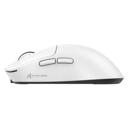 Attack Shark X3/X3 Pro Wireless Gaming Mouse, 26K DPI PixArt PAW3395, Tri-Mode Bluetooth 5.2/2.4G/Wired, 49g Ultralight Gaming Mouse for PC