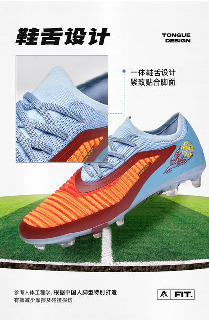 Men Football Boots Society Professional Original Resistant Casual Male Ultralight Outdoor Soccer Shoes Non Slip Football Shoes
