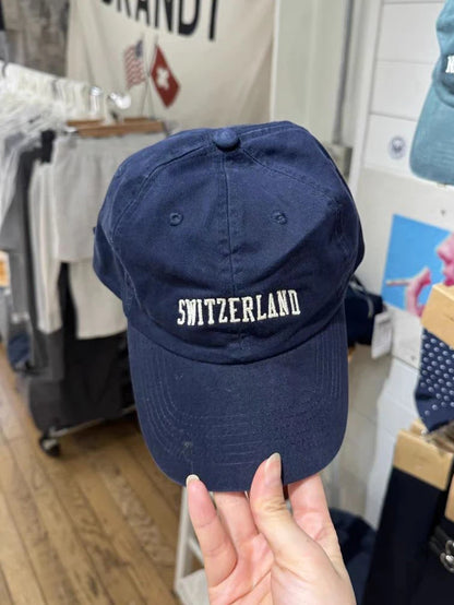 Betűhímzéses Y2k baseball sapka nőknek, négy évszakra alkalmas, Harajuku-stílusú napellenzővel, női, sötétkék, amerikai vintage utcai divat, pamut sapkák