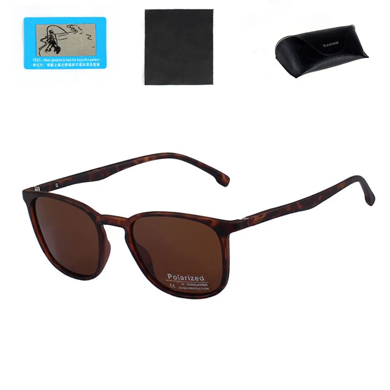 New Fashion Luxury Designer Brand Polarized Sunglasses Men Vintage Glasses Women Driving Fishing Riding Gafas De Sol Mujer 6114