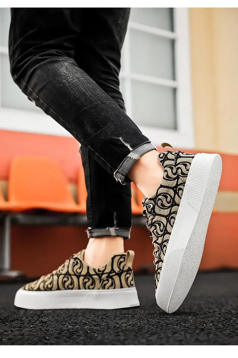 designer shoes black sneakers Male running walking shoes Frenulum free canvas summer shoes 2024 trend Men's luxury sneakers