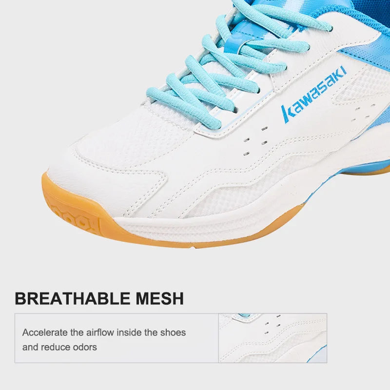 Kawasaki Shoe Men's Sneakers K1B50-C32023&C32011 Anti Twist Technology Professional Table Tennis Badminton Shoes Man Trainers