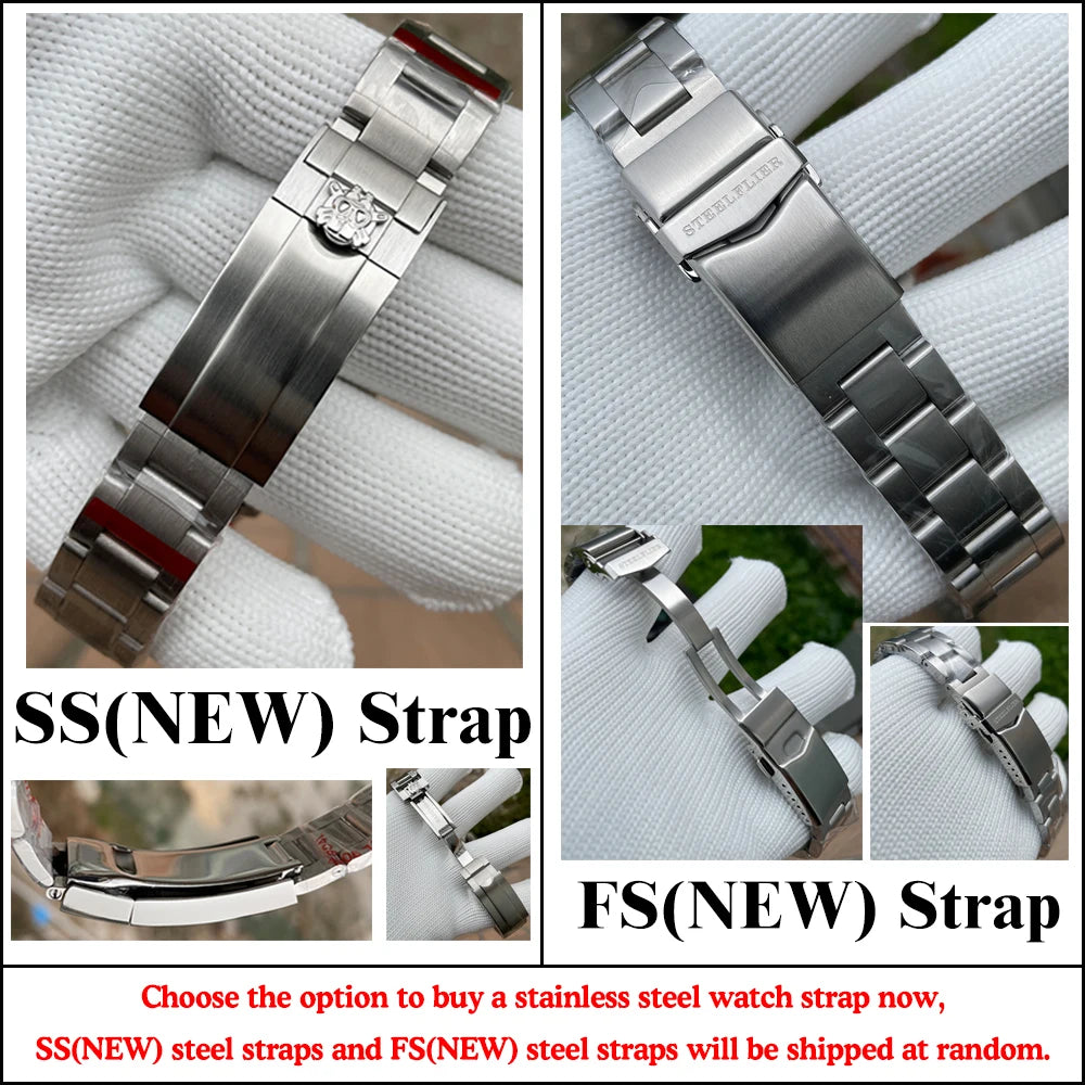 STEELFLIER Official SF740V New Quartz Pilot Series Swiss C3 Luminous 200M Waterproof VH31 Movement Men's Fashion Business Watch