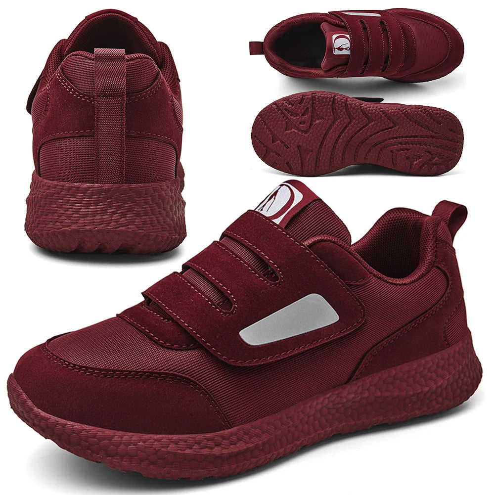 Design Diabetic Shoes Wide Walking Shoes with Adjustable Closure Slip-On Orthopedic Old people Shoes Sneakers for Men Women