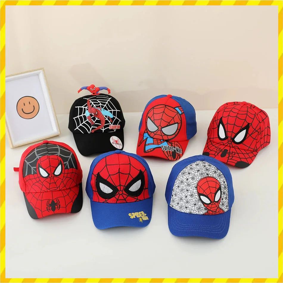 Casquettes Spiderman HotAnime pour enfants et tout-petits : casquettes de baseball, casquettes snapback de printemps, casquettes hip-hop ajustables