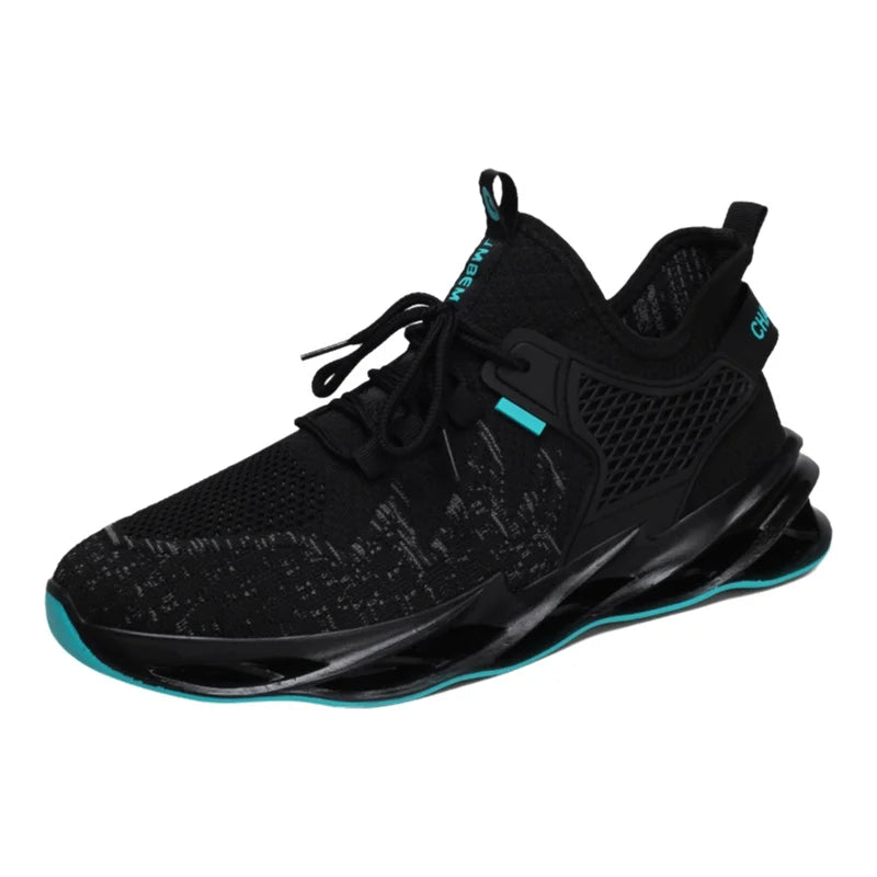 Men's Comfortable Running Shoes Breathable Sporty Casual Versatile Heightening Dad Shoes Autumn New Arrival Low Cut Sneakers