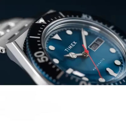 Relógio TIMEX NOVO totalmente automático para homem, de elevada beleza, luxo e lazer, multifunções, com calendário e bracelete em aço