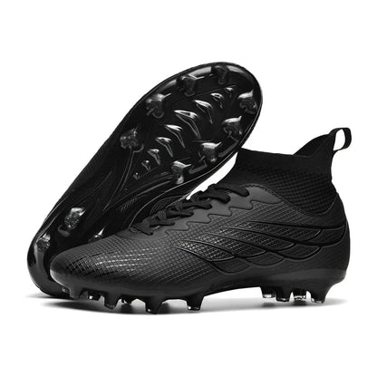 2026 Superfly FG Football Boots Outdoor Soccer Cleat Black Shoes Soft Sport Professional Shoes Breathable Comfortable Boots Plus