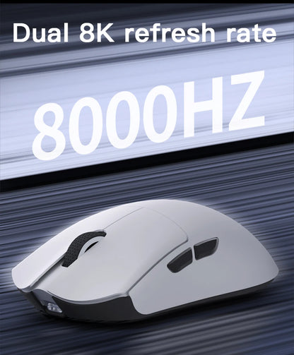 Darmoshark M3 V2 Gaming Mouse Wireless Tri-Mode 8K, PAW3395 Sensor, 26K DPI Ultra-Light Gaming Mouse for PC & Laptop