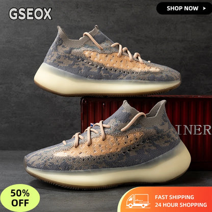 Air Cushion Running Shoes Speciality Marathon Men Sports Breathable Lightweight Women's Comfortable Nonskid Leisure Sneakers