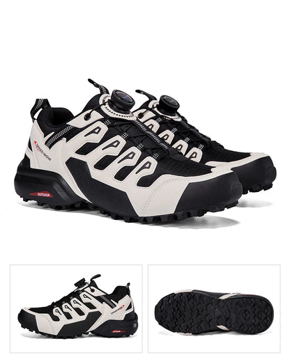 Lightweight Anti-slip Hiking Shoes Magnetic Closure Outdoor Adventure Sneakers
