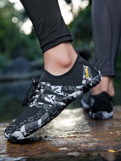 Oiaano Wide Toe Man Barefoot Black Shoes Woman Sports Sneaker Unisex Water Booties Male Aqua Beach Soft Sole Light Breathable