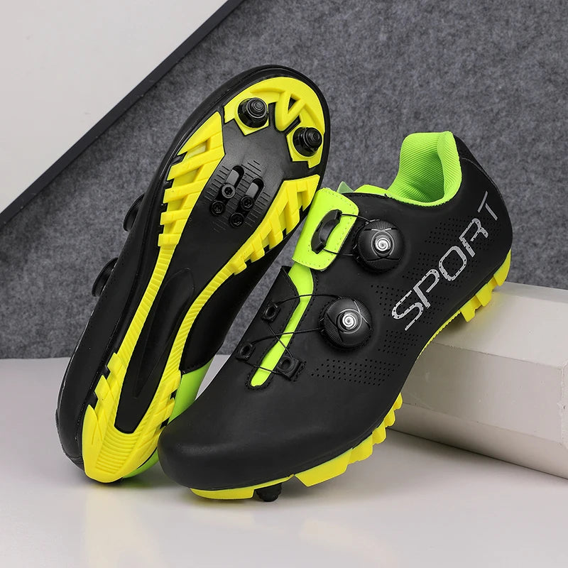 Cycling Sneakers Breathable MTB Shoes Men Women Trail Mountain Bicycle Riding Shoes Sport Road Bike Shoes Spd Pedal Cycle Shoes