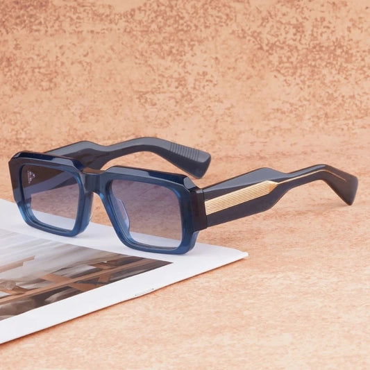 JMM MIGLIA Rectangle Acetate Sunglasses for Men and Women Handmade in Japan High Quality Brand Designer Outdoor UV400 Eyeglasses