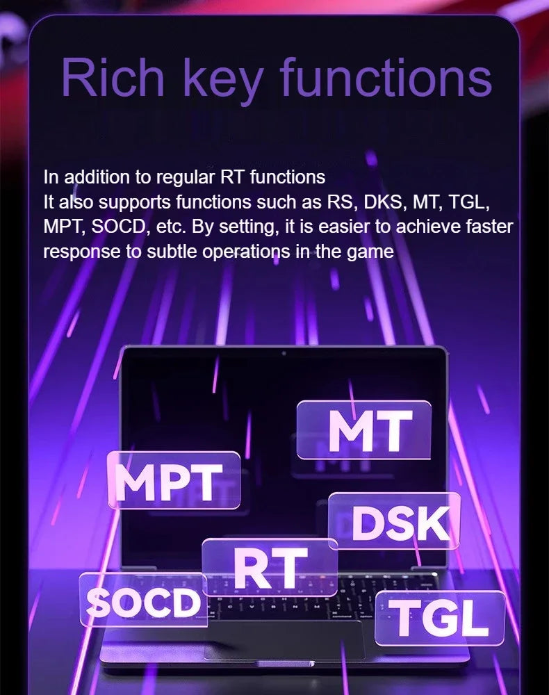 AULA WIN60 HE Magnetic Keyboard Wired Trigger 8K Return Esports Gamer Customize RGB Mechanical Gaming Keyboard