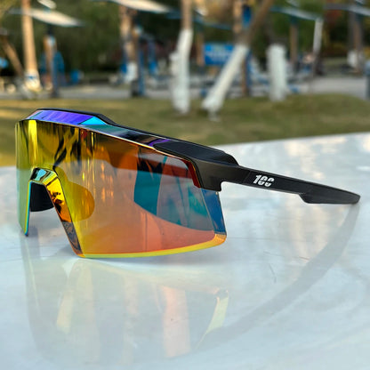 100 Cycling Sunglasses UV400 Protect Men Bike Glasses MTB Eyewear Outdoor Sport Goggles Bike Glasses Oculos De Ciclismo