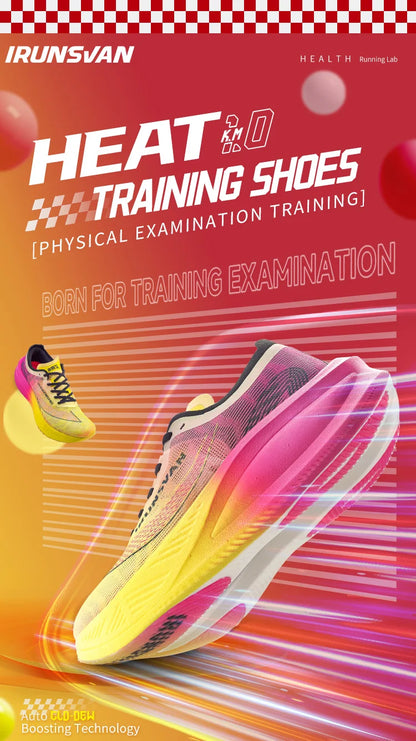 IRUNSVAN Rehuo 1.0 Full Length Carbon Plate Running Shoes  Marathon Ultra Lightweight Men's  24028