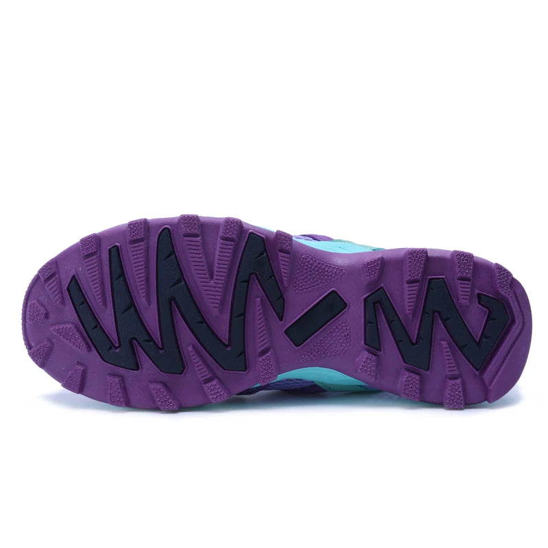 Spring Summer Men Women Outdoor Sneakers Trekking Hiking Shoes Sports Trail Running Shoes Thick Soles Sales Promotion Discount