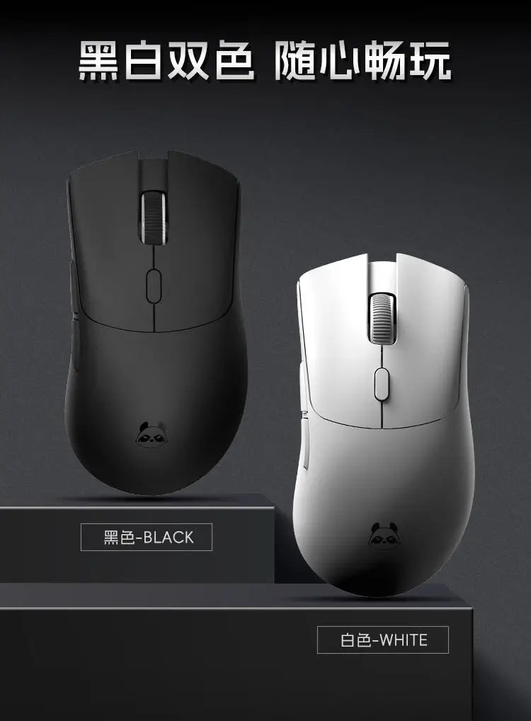 Mysz bezprzewodowa Metaphyuni Metapanda P1 Pro Max PAW3395L o niskim opóźnieniu, lekka ergonomiczna mysz e-sportowa do gier na PC, prezent dla gracza