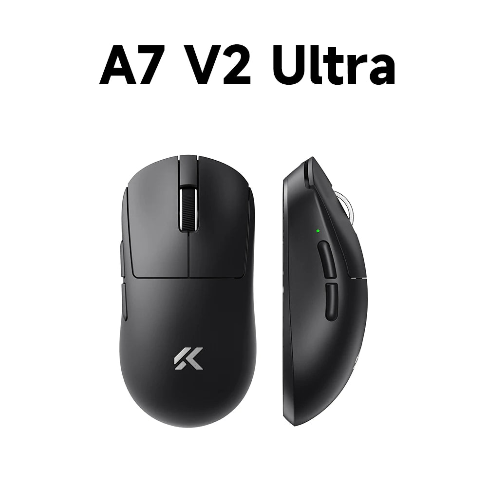 MCHOSE A7 V2 Rato Gaming Sem Fios Leve, Dupla Taxa de Polling de 8,000Hz, PAW3950 TI, Rato Gaming, Esports e Escritório