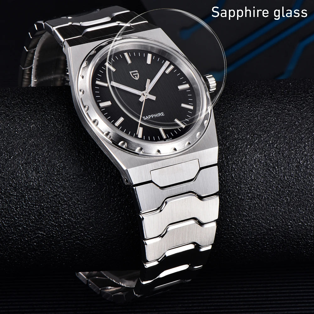 PAGANI DESIGN 2026 New Thin 7mm Fashion Men's Quartz Watch 10Bar Waterproof Stainless Steel Sapphire C3 Upgrade V2 reloj hombre