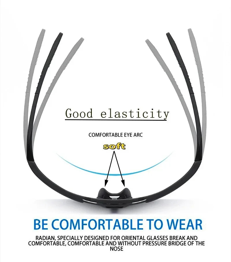 giant long-distance Cycling Glasses super light Men WomenAnti-Fog UV400 Protection MTB Bike Glasses Windproof Sports Eyewear