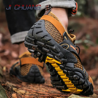 39-50 Water Shoes Men Quick Drying Swim Beach Aqua Shoes for Water Sport Diving Hiking Sailing Travel Sneakers  mountaineering