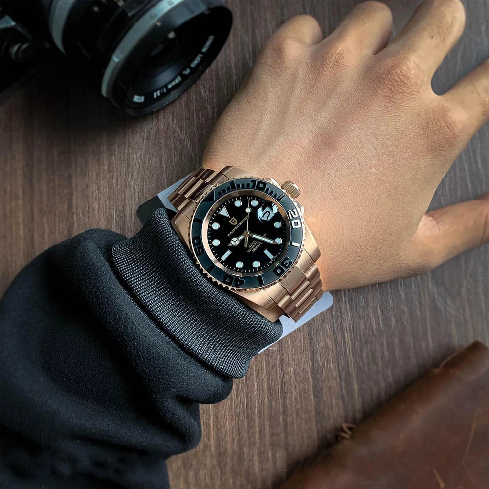 PAGANI DESIGN V3 40MM  Men Mechanical Wristwatch Sapphire Luxury Automatic Watch Men's Stainless Steel Waterproof watches