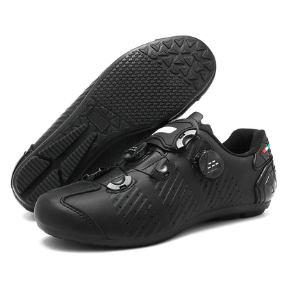 Highway bike cycling shoes, breathable and wear-resistant mountain bike cycling shoes, professional bike lock shoes Men or Women
