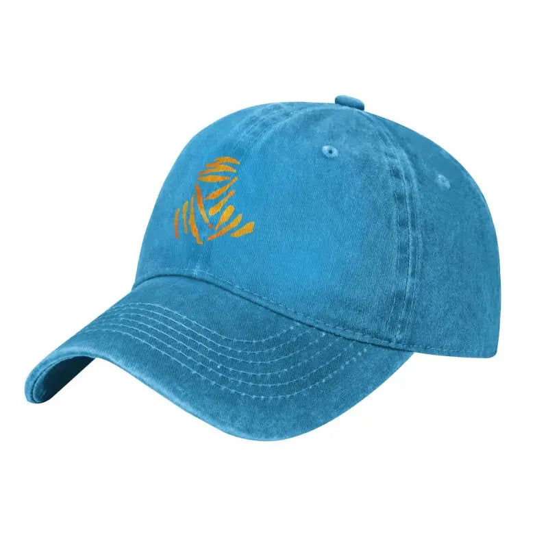 Vintage Racing Off Road D-Dakares Rally-baseballkepsar, unisex-modell, slitna och tvättade solkepsar, resekepsar, ostrukturerade mjuka kepsar
