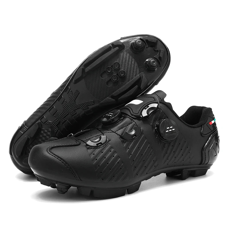 Highway bike cycling shoes, breathable and wear-resistant mountain bike cycling shoes, professional bike lock shoes Men or Women