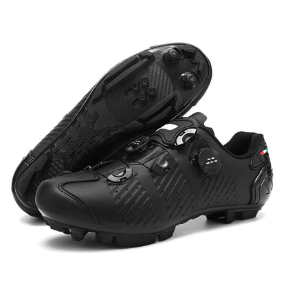 Highway bike cycling shoes, breathable and wear-resistant mountain bike cycling shoes, professional bike lock shoes Men or Women