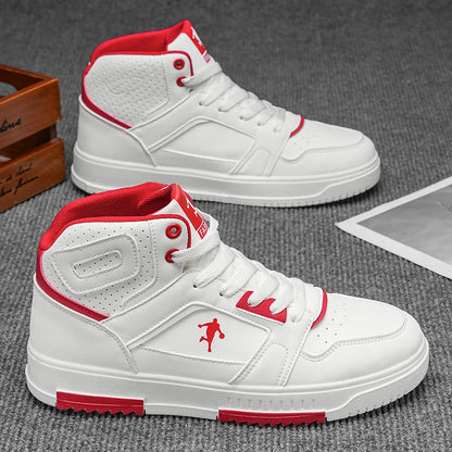 Men's Low-Top Casual Sports Shoes Fashion Basketball Sneakers Street Style Skateboarding Shoes for Teens