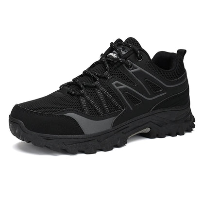 New Large Outdoor Mountaineering Shoes Men Spring and Autumn Mesh Breathable Sneaker Outdoor Travel Hiking Non slip Shoes