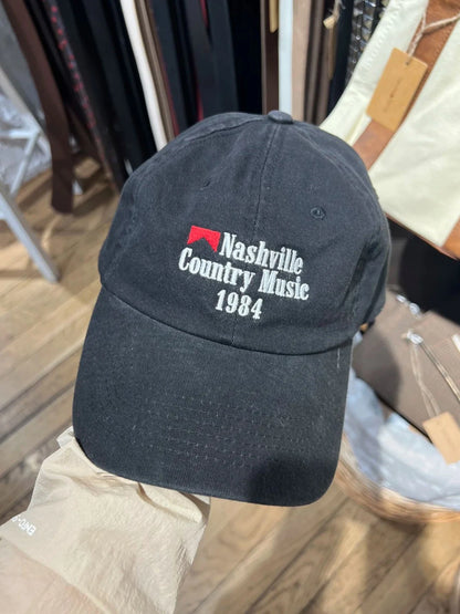 Betűhímzéses Y2k baseball sapka nőknek, négy évszakra alkalmas, Harajuku-stílusú napellenzővel, női, sötétkék, amerikai vintage utcai divat, pamut sapkák