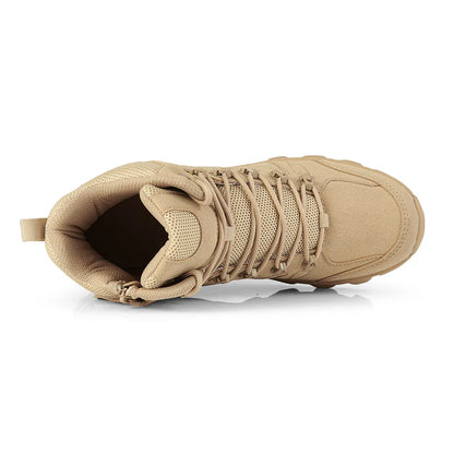 Botas Táticas de Combate Melhoradas para Homem, Calçado Outdoor de Treino, Campismo, Antidesgaste, Resposta Rápida, Caminhada, Pesca e Caça
