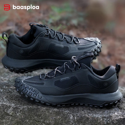 Scarpe da trekking da uomo Baasploa, alta qualità, comode, morbide e impermeabili, sneakers maschili resistenti e antiscivolo per outdoor e arrampicata